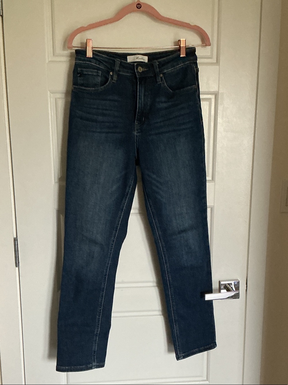 KanCan High-Rise Dark Blue Slim Jeans